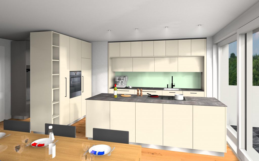Visualisierte Küche